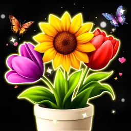 أيقونة Flower Matching Game