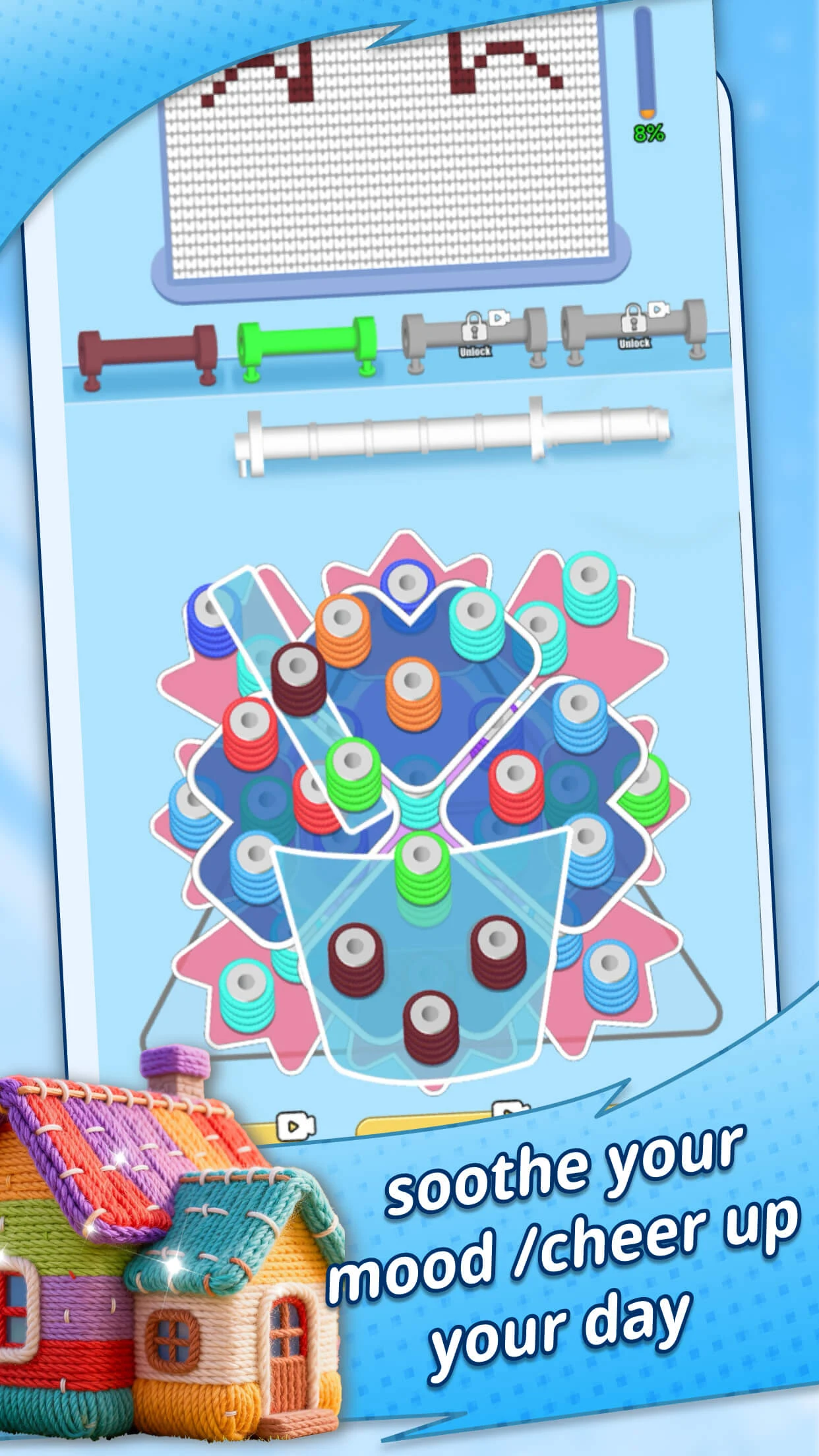 Yarn Blast: Color Sort screenshot